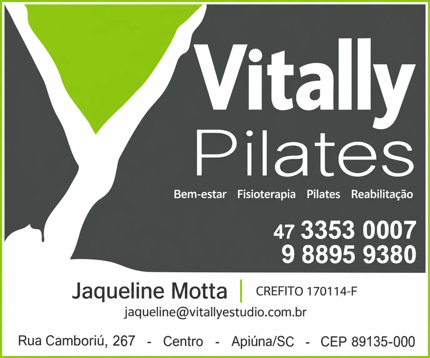Anúncio de VITALY PILATES
