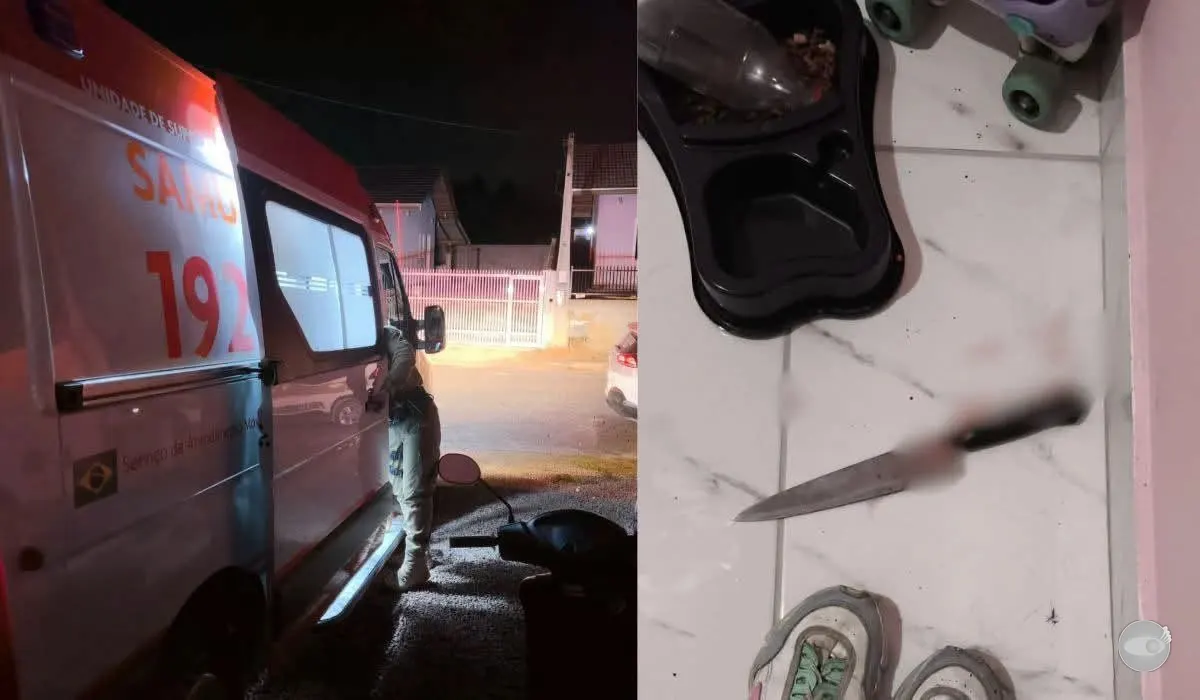 Companheiro é preso após esfaquear mulher durante o sono em Ibirama