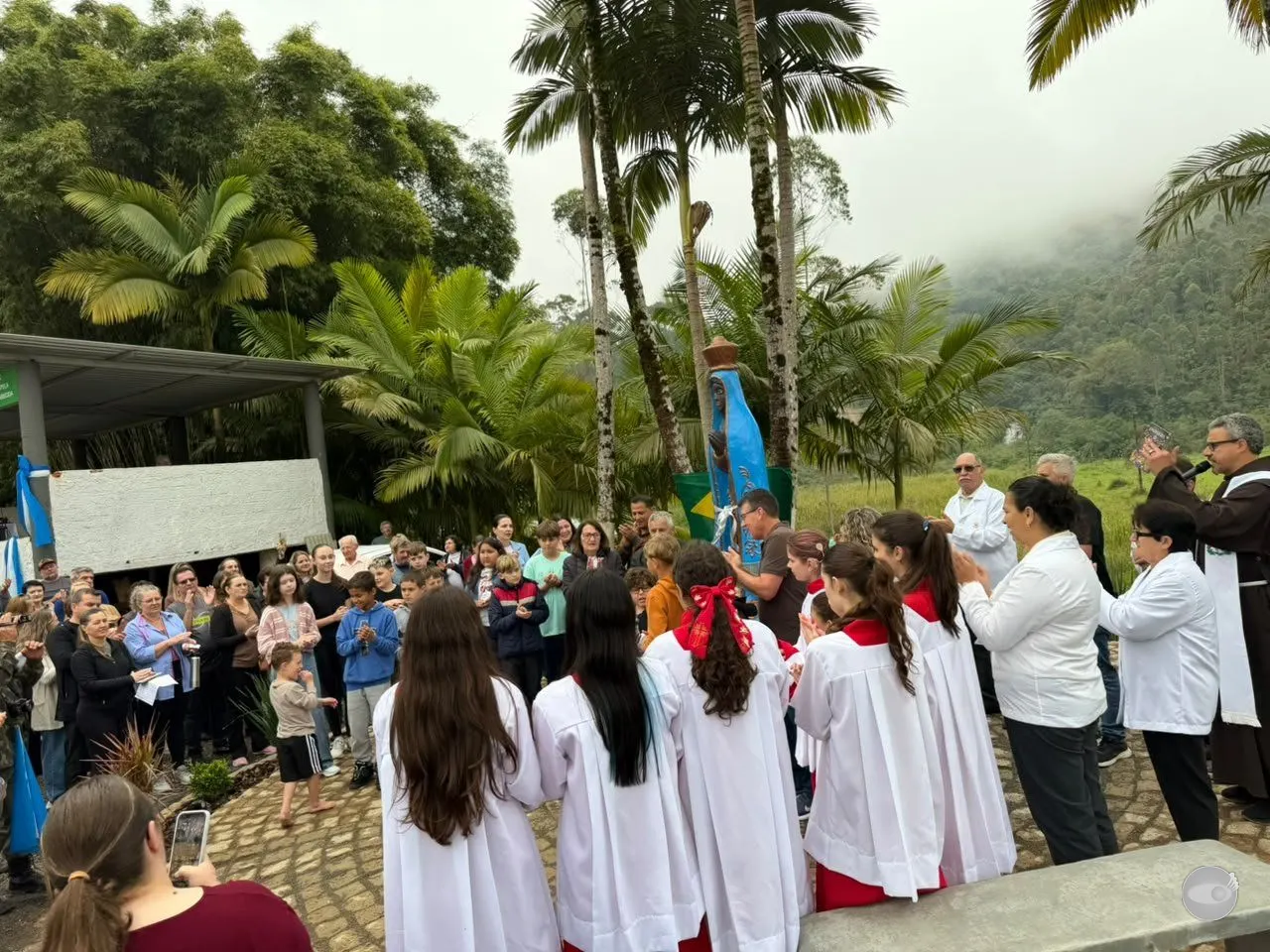 Rodeio inaugura monumento de Nossa Senhora Aparecida no bairro Rodeio 32