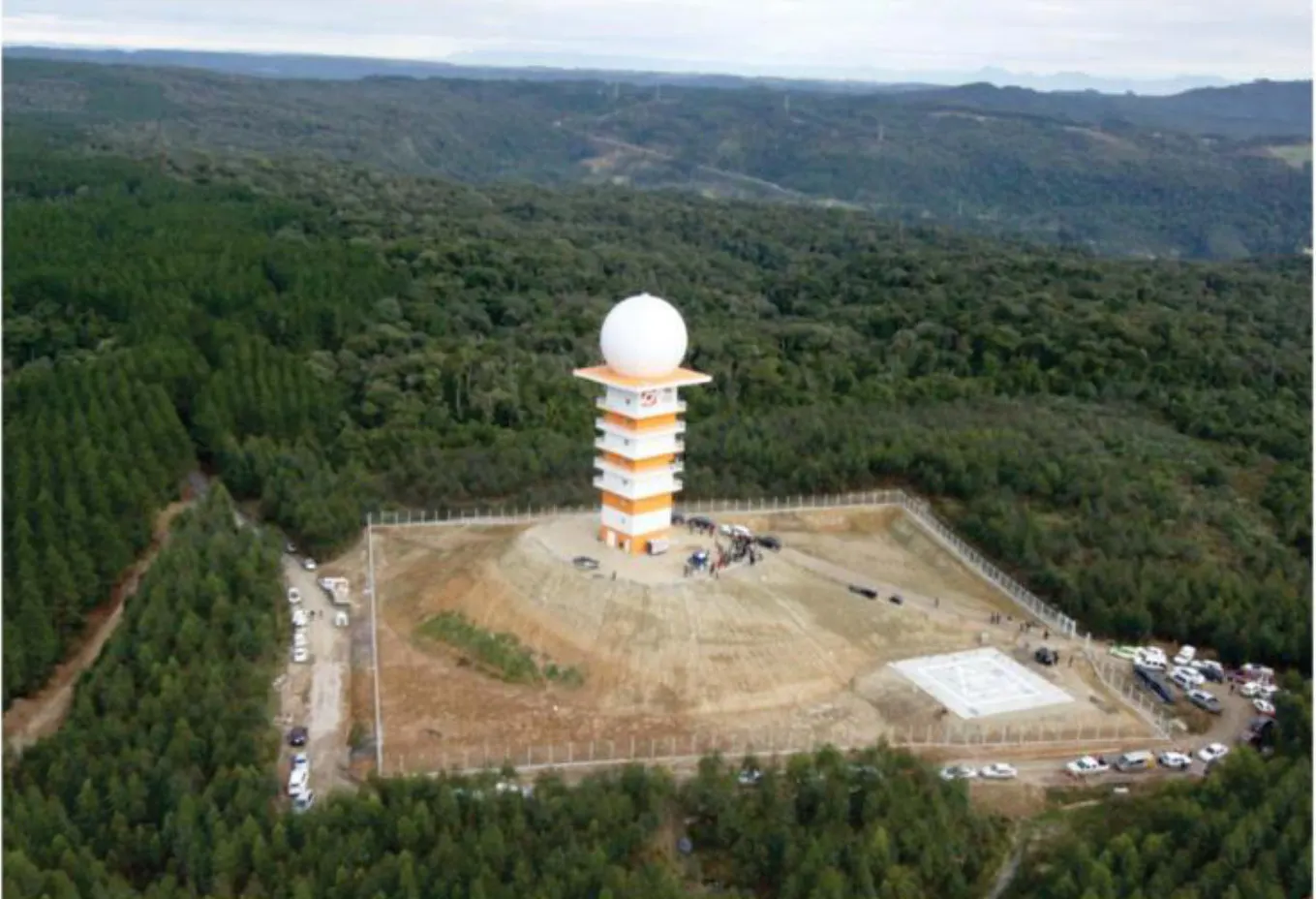 Colombo acompanha o envio da primeira imagem do radar meteorológico