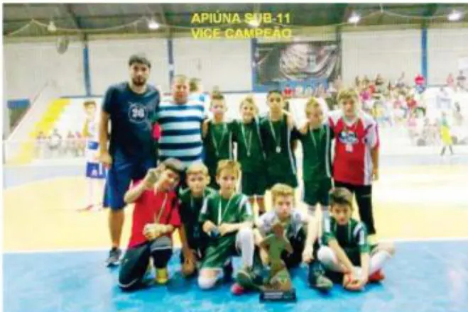 Apiúna presente na 2a Copa Integração de Futsal de Braço do Trombudo