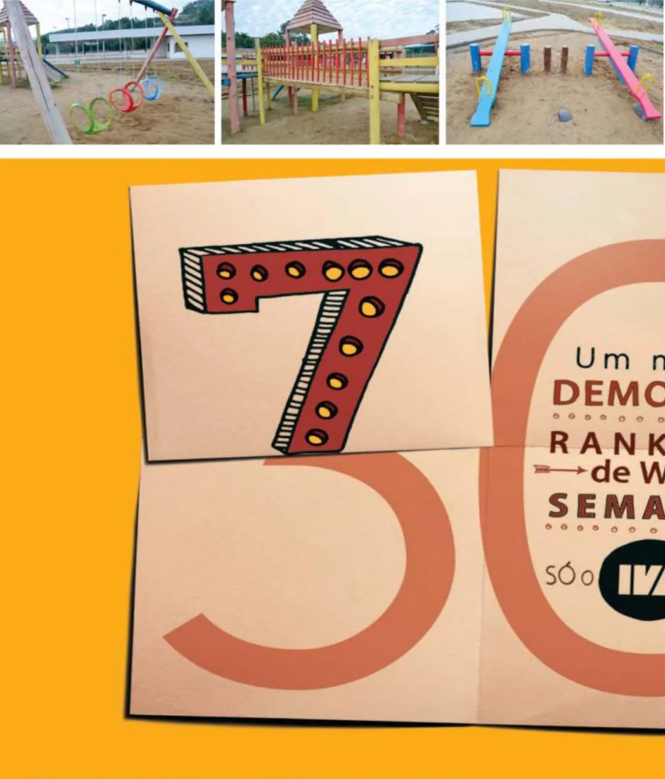 Parque Infantil da Praça Aquidabã é revitalizado