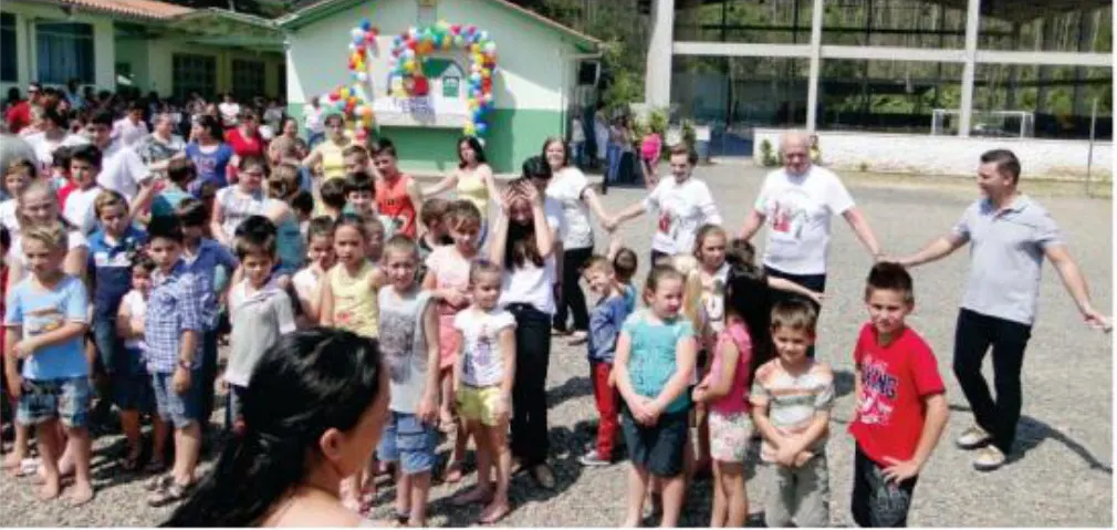 Comunidade abraça Escola Wadislau Schimdt de Vargem Grande