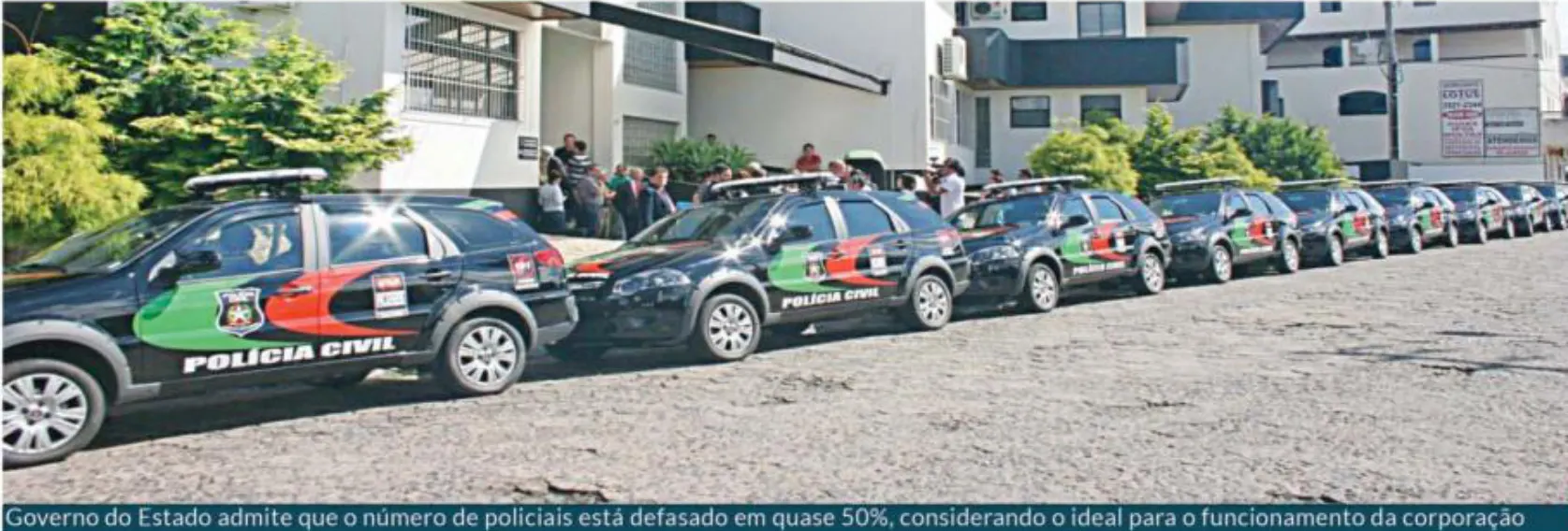 Polícia Civil pode perder um terço do efetivo até o final deste ano