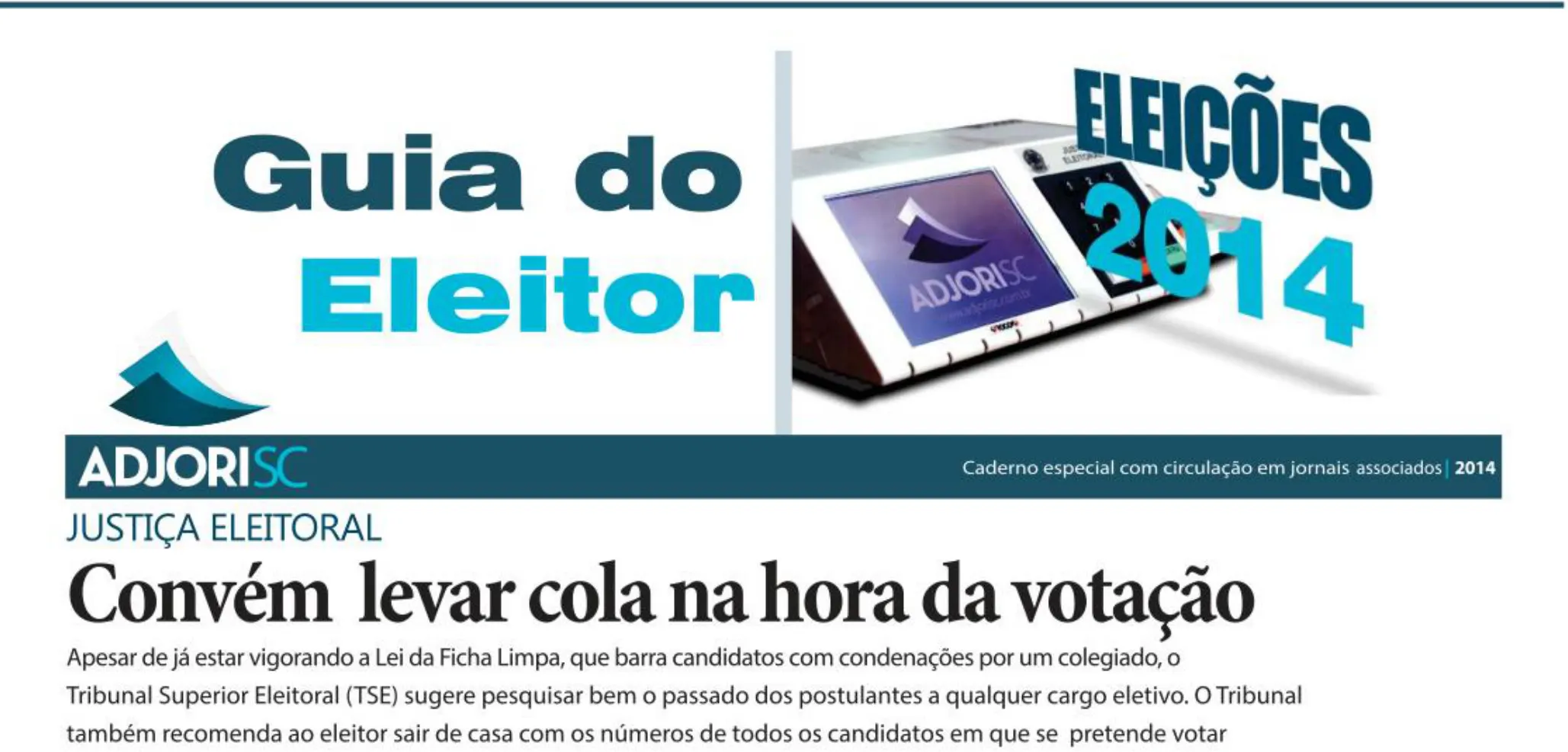 A exemplo de anos anteriores, o Tribunal Superior Eleitoral está promovendo…