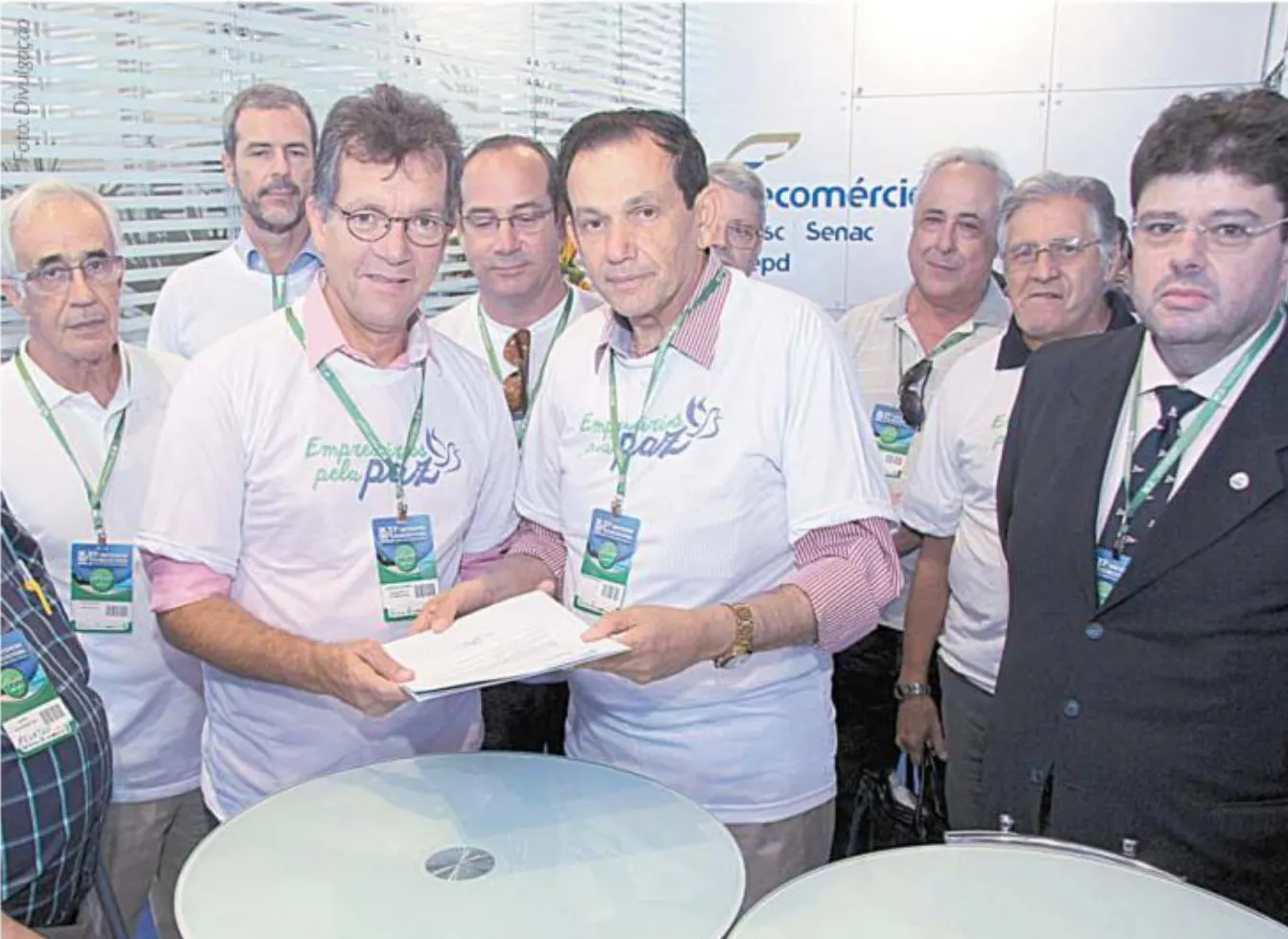Comércio se posiciona em evento com 999 Sindicatos