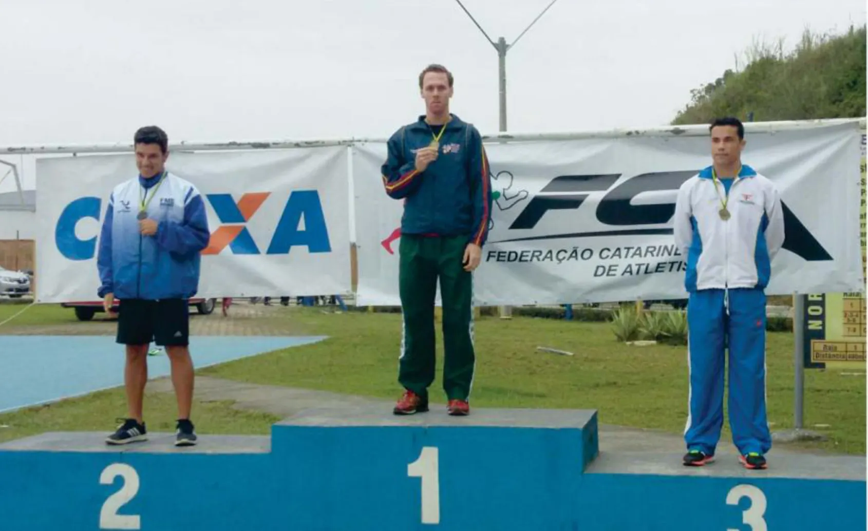 Ascurra é Destaque no Campeonato Estadual de Atletismo realizado em Itajaí