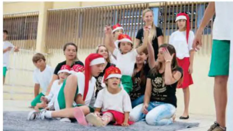 Uma noite de Alegria, Paz e Confraternização, marcou a Festa de Natal da APAE de Apiúna