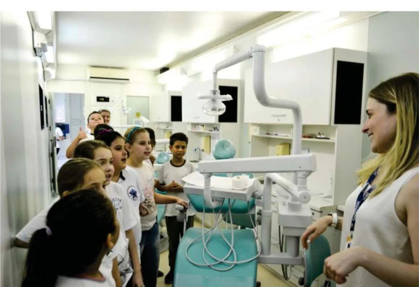 Carreta do OdontoSesc é apresentada a população