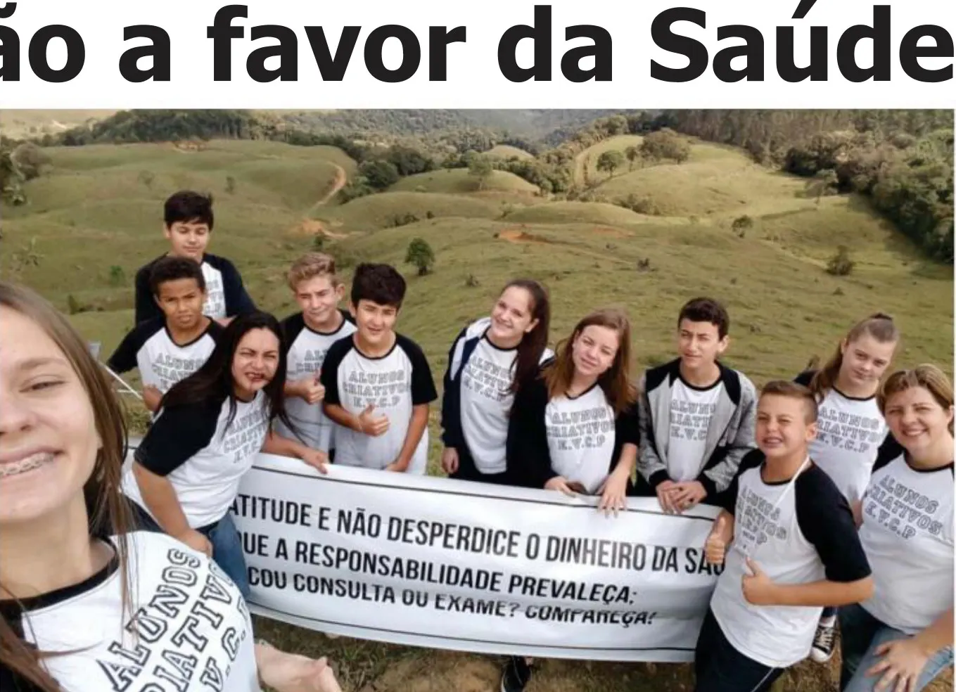 A Educação a favor da Saúde