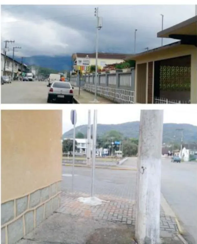 Tinha um poste no meio do caminho...