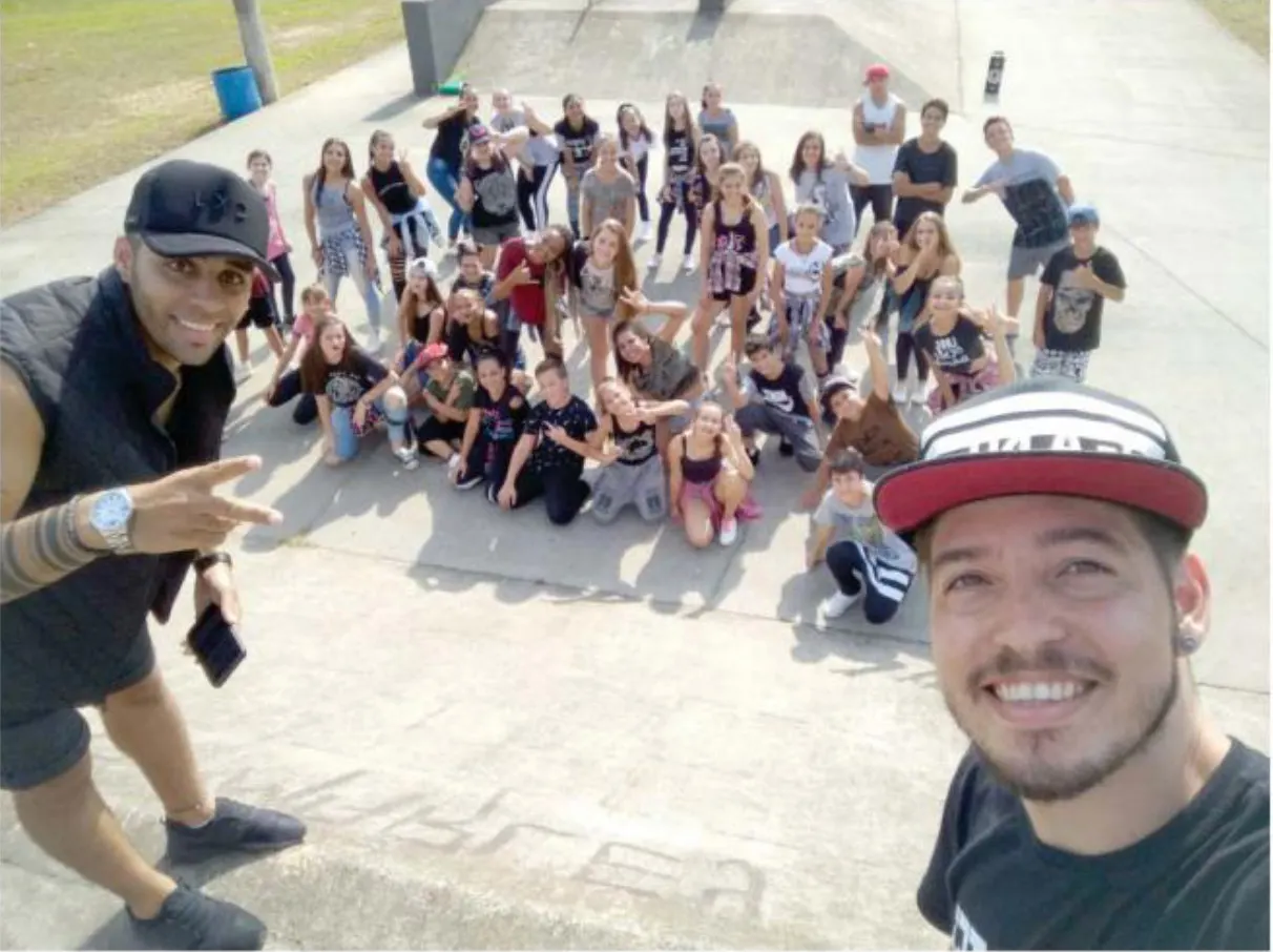 Grupo Backstage grava vídeo clip em comemoração ao Dia Mundial da Dança