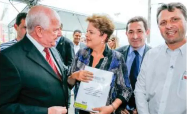 Adjori Brasil entrega manisfesto do Pacto Federativo aos candidatos