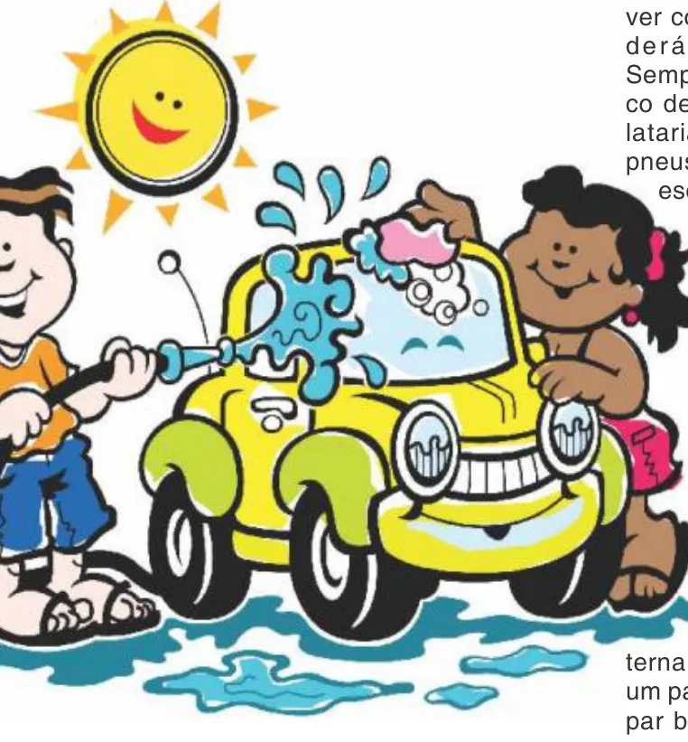 Saiba como lavar o carro do seu pai