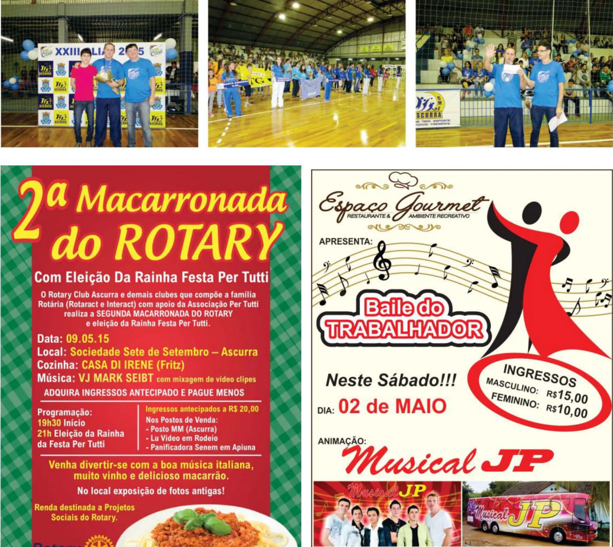 A última homenagem da noite foi para o exatleta da CME Ascurra, Osni Giosele,…