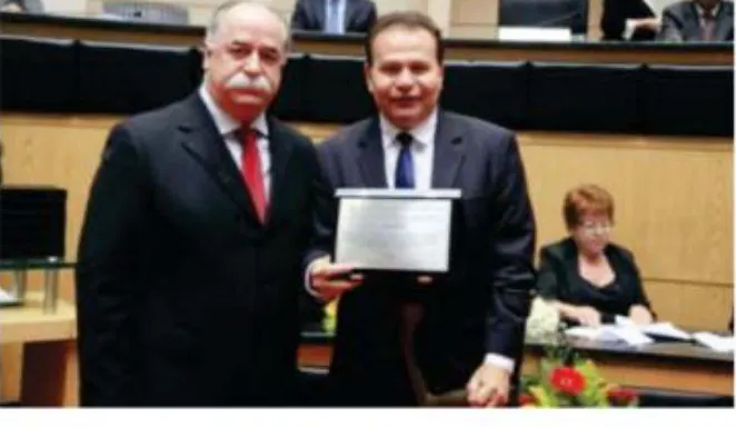 Gilmar Knaesel é homenageado em sessão comemorativa aos 15 anos da TVAL