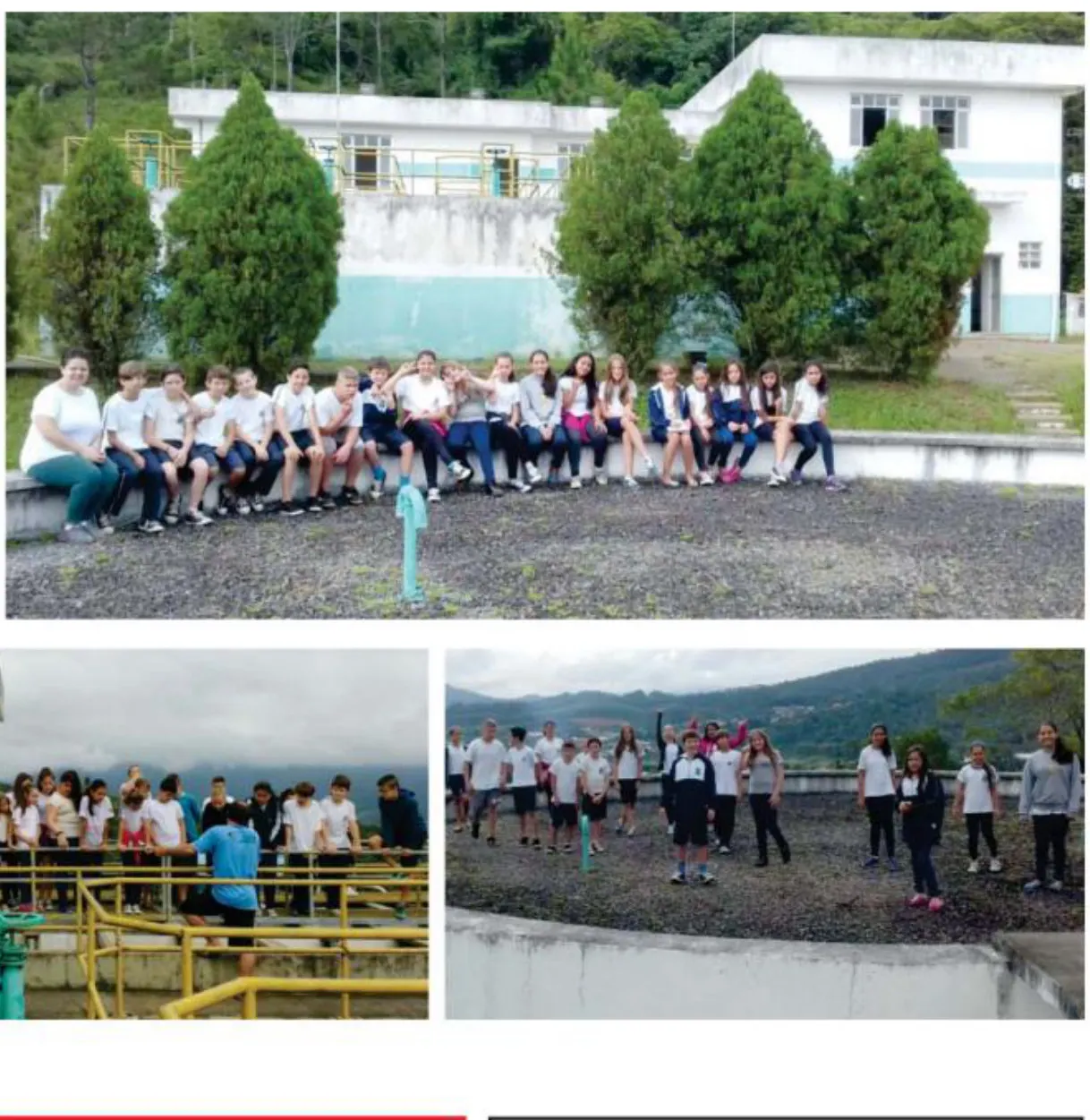 Alunos da rede municipal visitam a Casan em atividade de conscientização pela passagem do Dia Mundial da Água