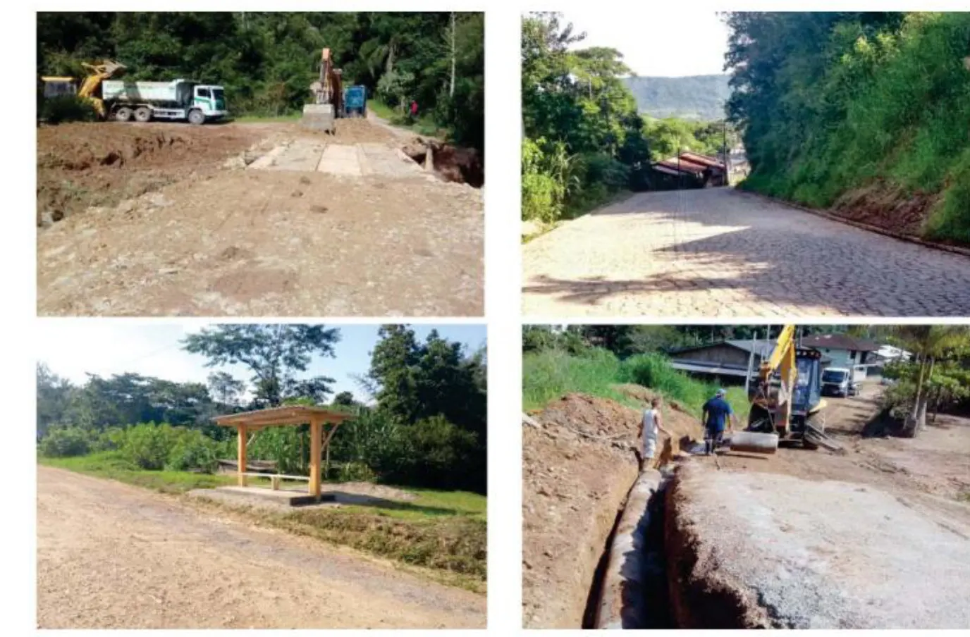 Confira as últimas atividades realizadas pela secretaria de obras no município