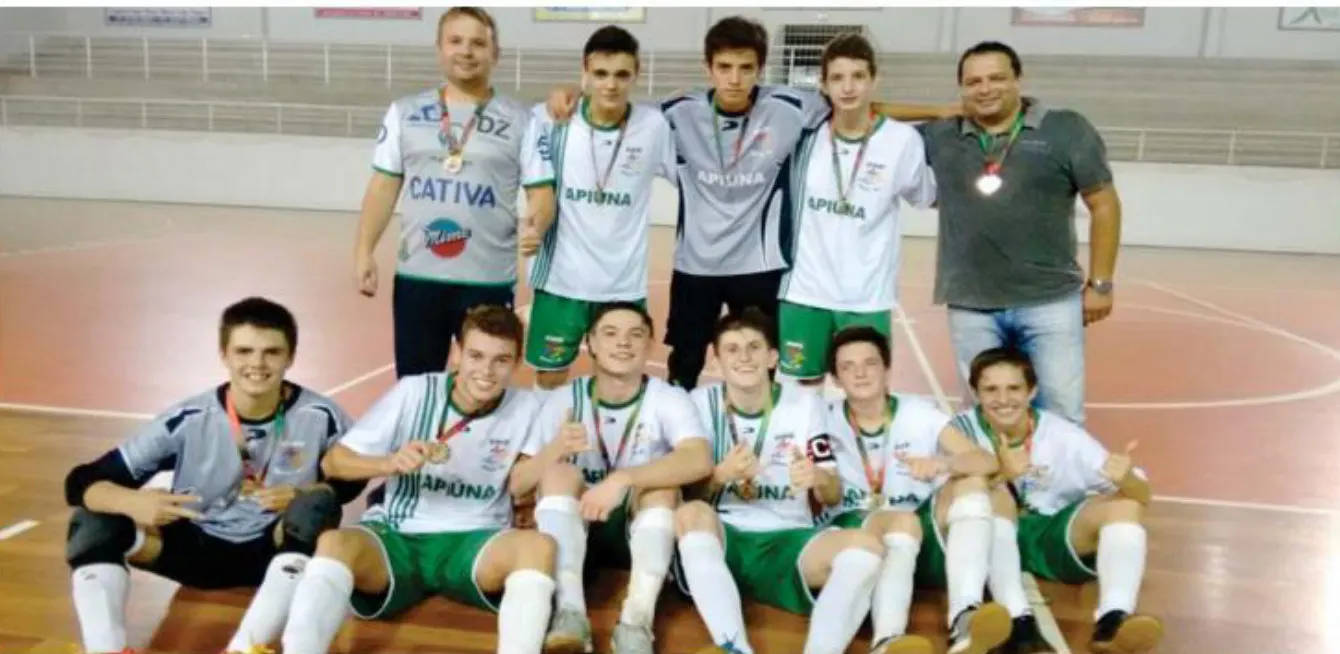 Futsal Apiunense Classificado para o Regional dos Joguinhos Abertos de SC