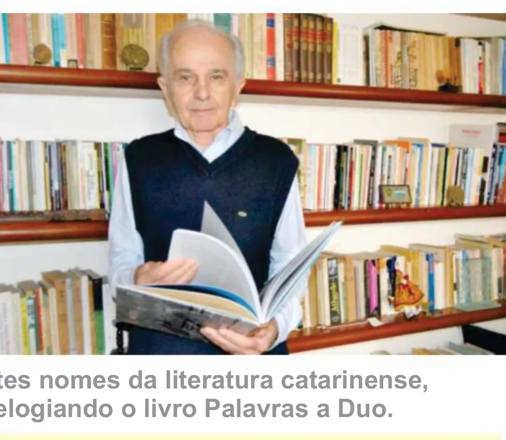 Escritor Celestino Sachet elogia poetas apiunenses