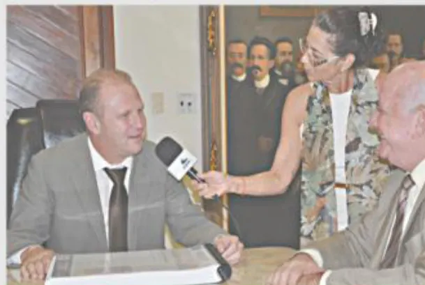 Comitiva da Adjori/SC e da Adjori Brasil visita presidente da Alesc