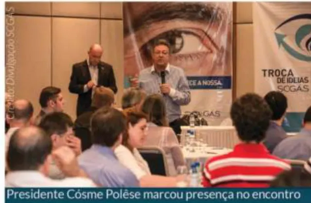 SCGÁS promove troca de ideias com industriais em Santa Catarina