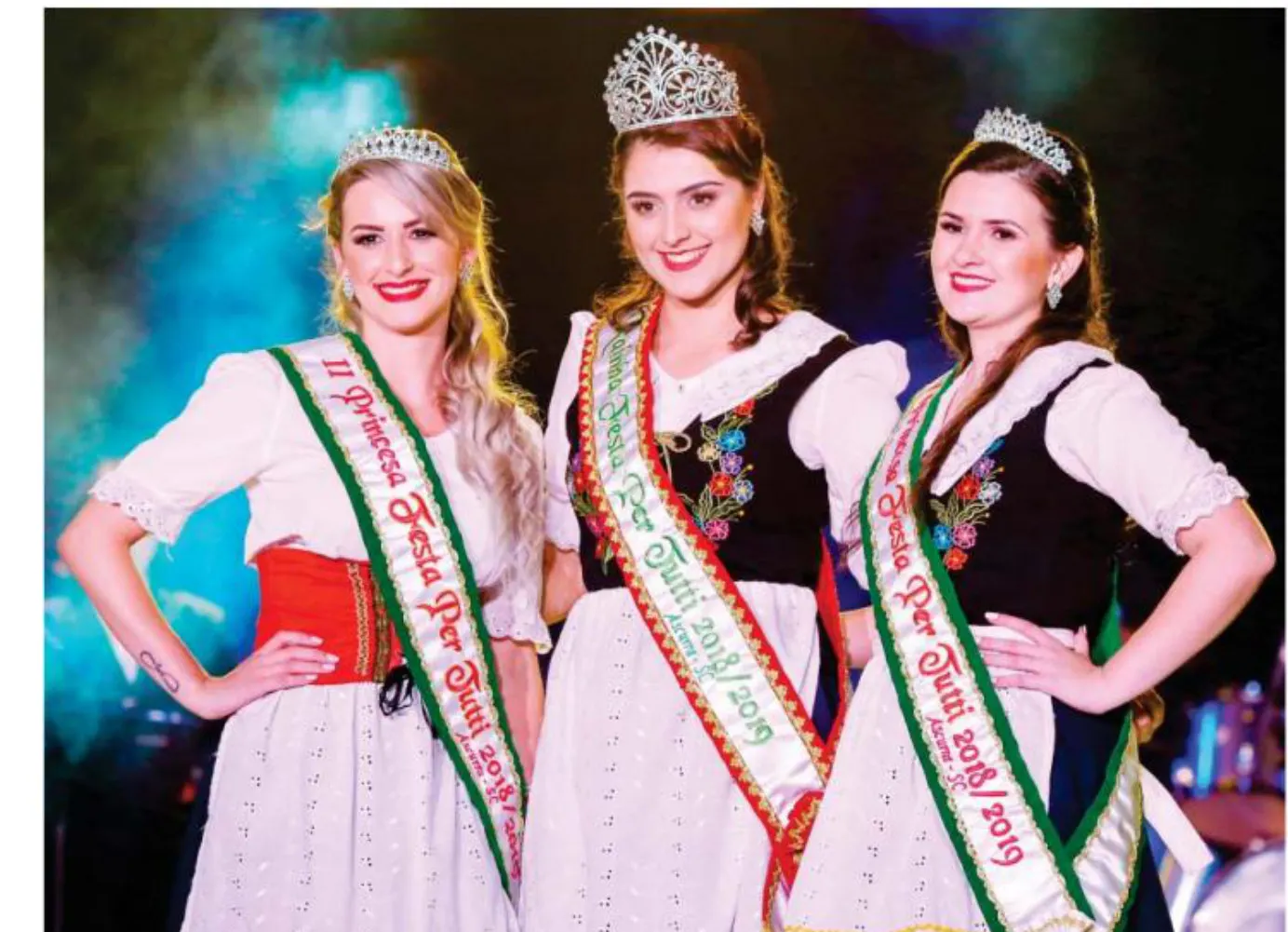 Tatiana Lorenzi é a nova Rainha da Festa Per Tutti
