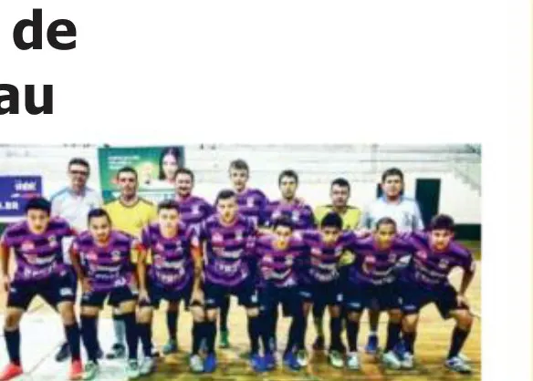 Ascurra na final do Torneio de Verão de Futsal de Blumenau