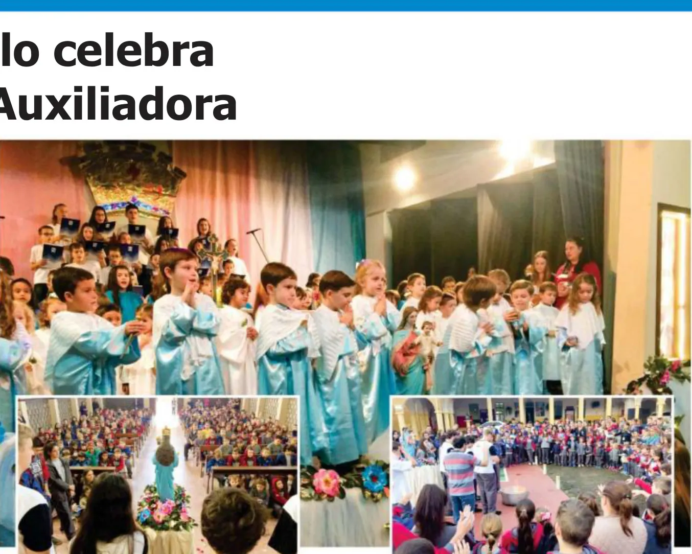 Colégio São Paulo celebra Nossa Senhora Auxiliadora