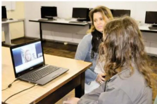 Alunos Salesianos participam de uma webconferência com escritora catarinense