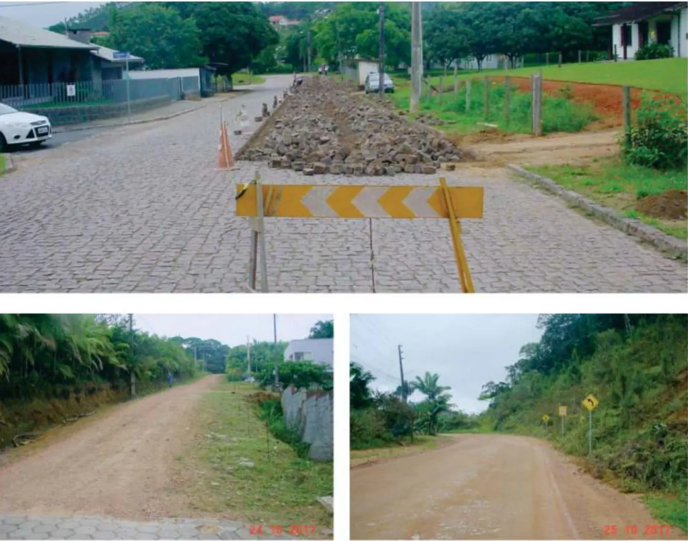 Ascurra realiza manutenção de vias públicas
