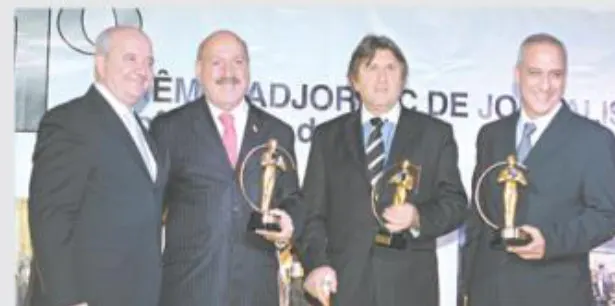 Luiz Henrique foi patrono da Imprensa Local Catarinense