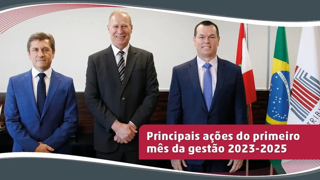 Nova gestão do TCE/SC completa um mês e anuncia projeto inédito de aproximação com a sociedade