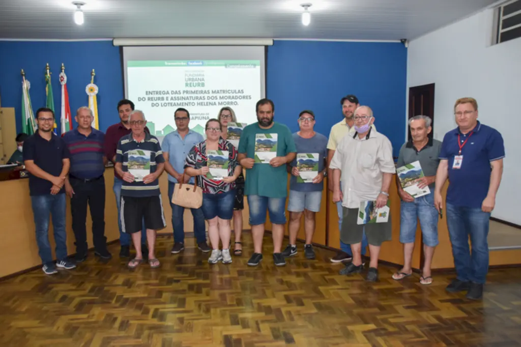 O sonho da moradia regularizada está se tornando realidade em Apiúna