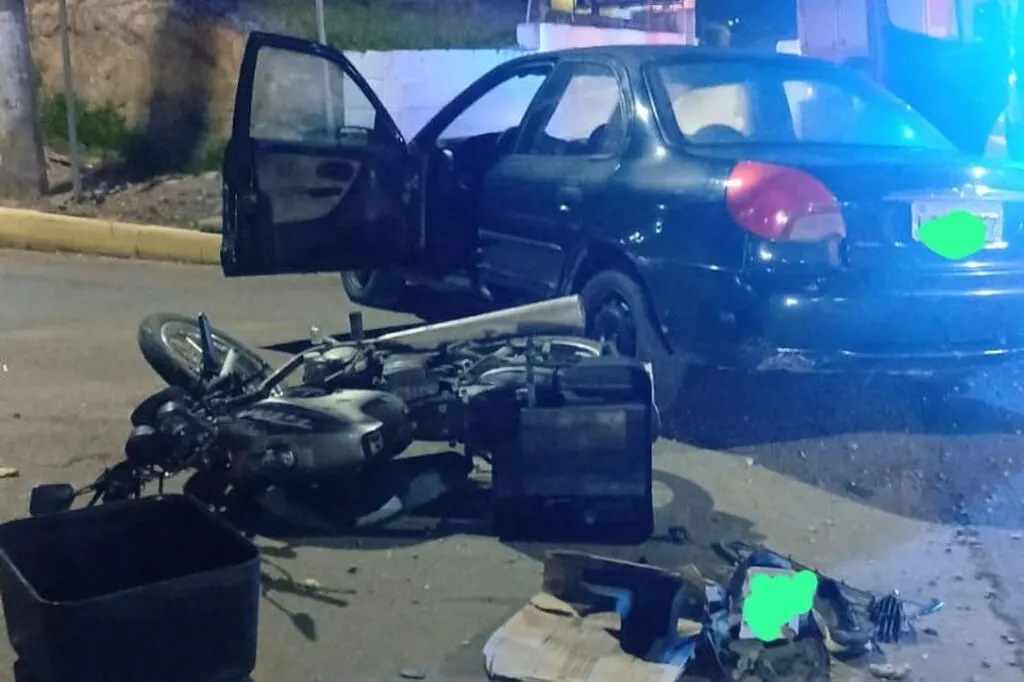 Colisão e feridos na BR-470, em Apiúna