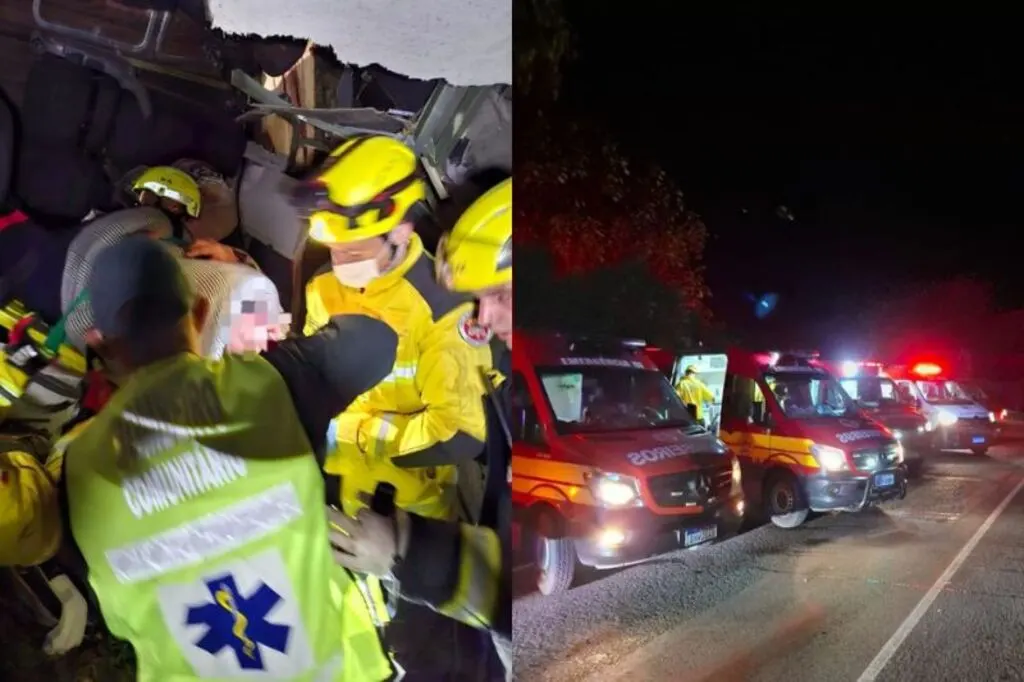 Tragédia na madrugada: grave acidente na BR-470 em Agronômica deixa três mortas