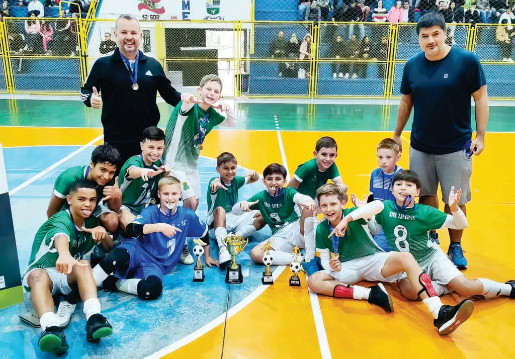 Futsal de Apiúna consagrado em Braço do Trombudo