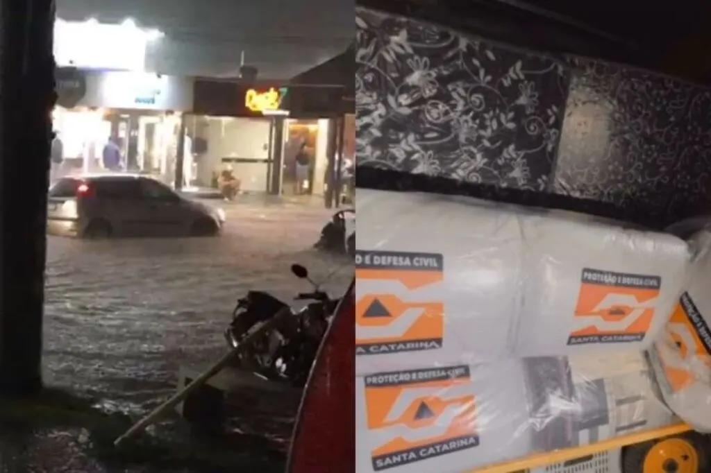 Barra Velha decreta emergência após temporal com 70 mm de chuva