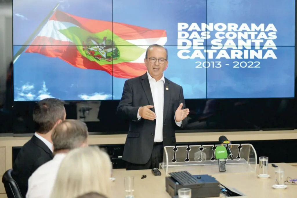 Governador Jorginho apresenta diagnóstico das contas públicas