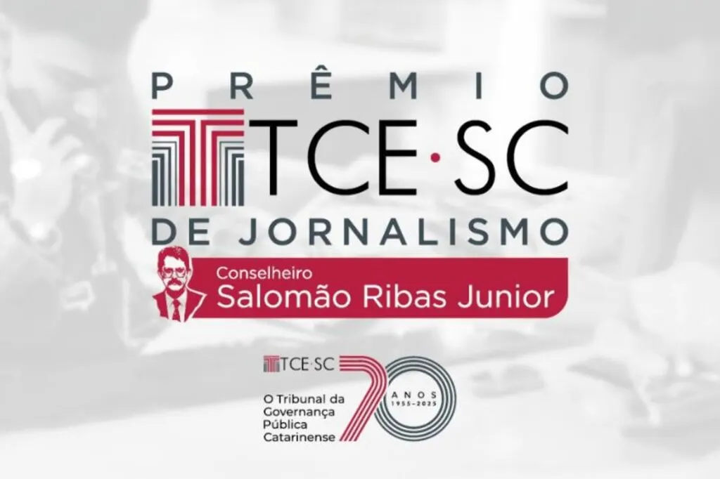 TCE/SC lança primeiro Prêmio de Jornalismo em comemoração aos 70 anos da Instituição