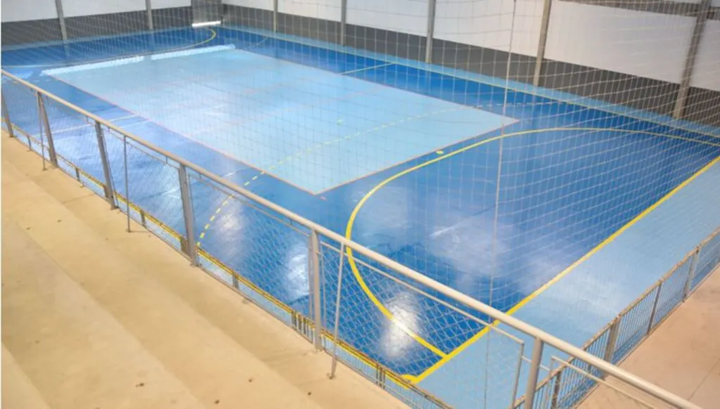 Ginásio de Esporte da localidade de Subida recebe nova pintura