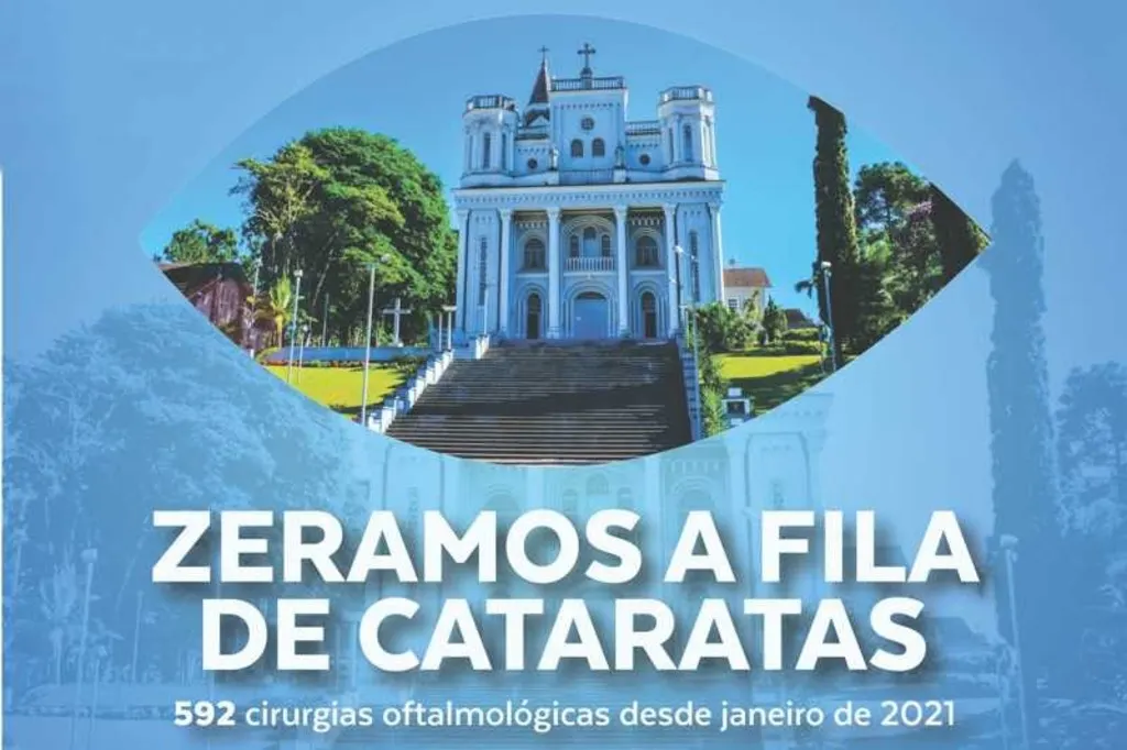 Ascurra zera fila de espera para cirurgias de cataratas