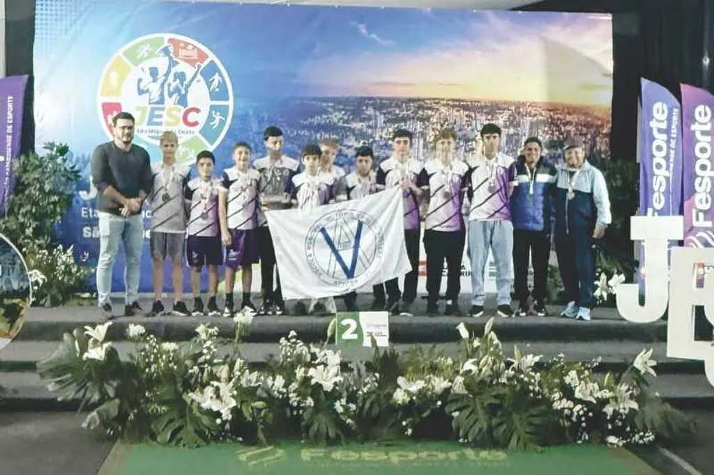 Escola Victória conquista vice-campeonato inédito no JESC